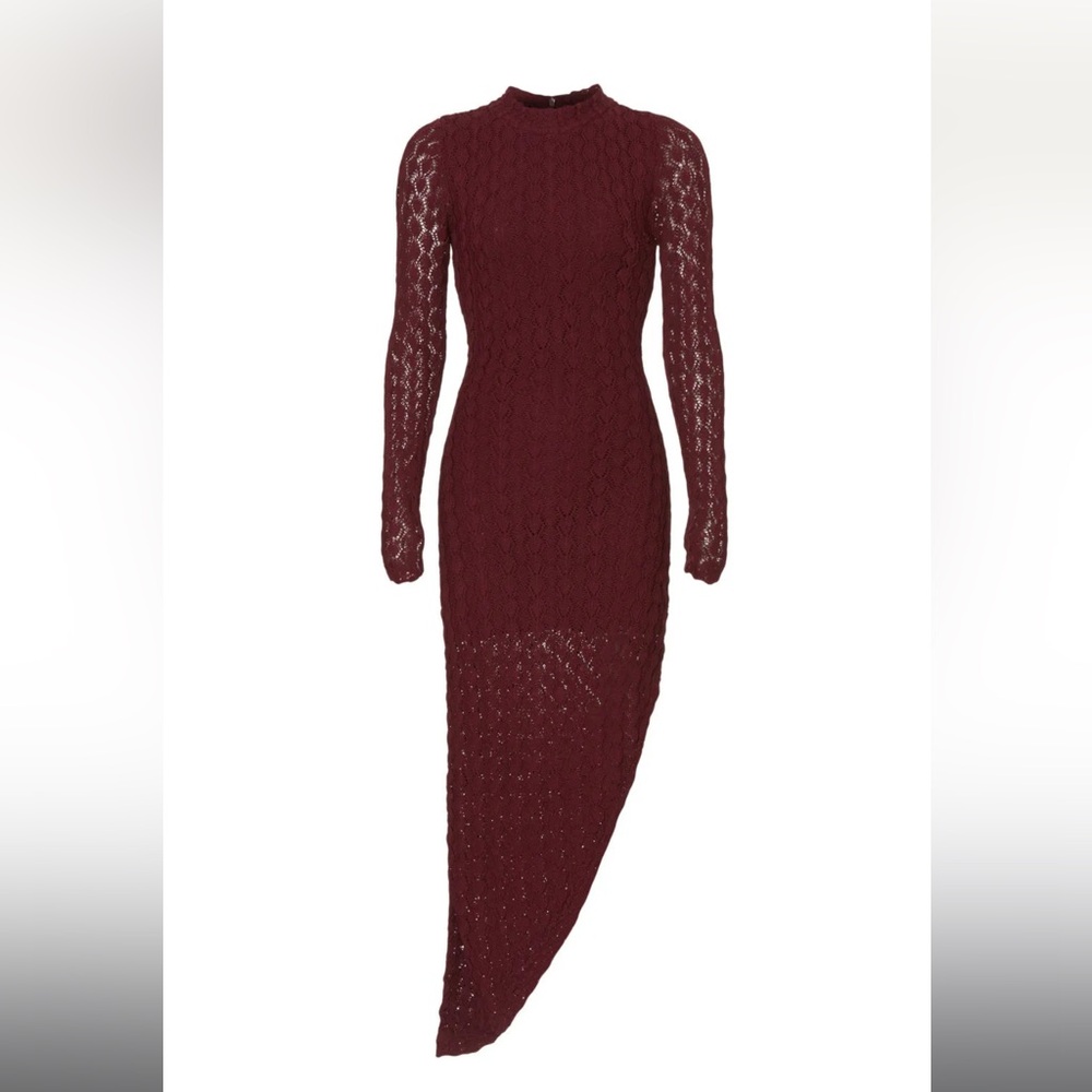 Something Navy Asymmetrical Dress, RTR - Picture 5 of 10